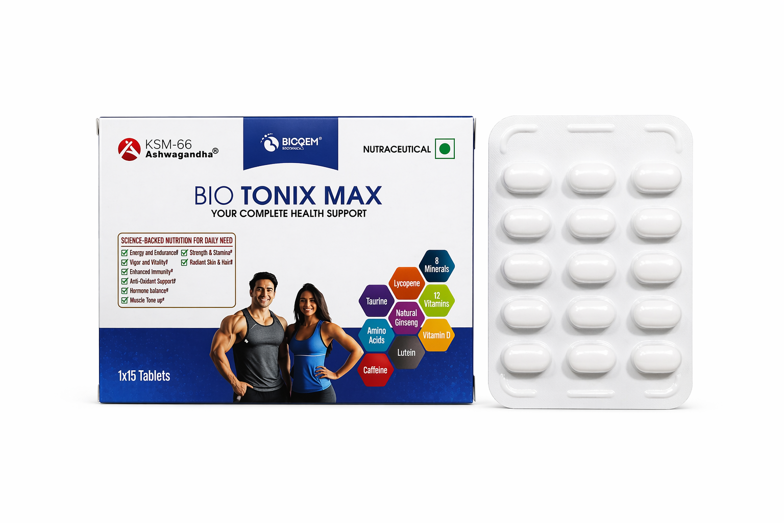 BioQem BioTonix Tablet 15*1 Tablets
