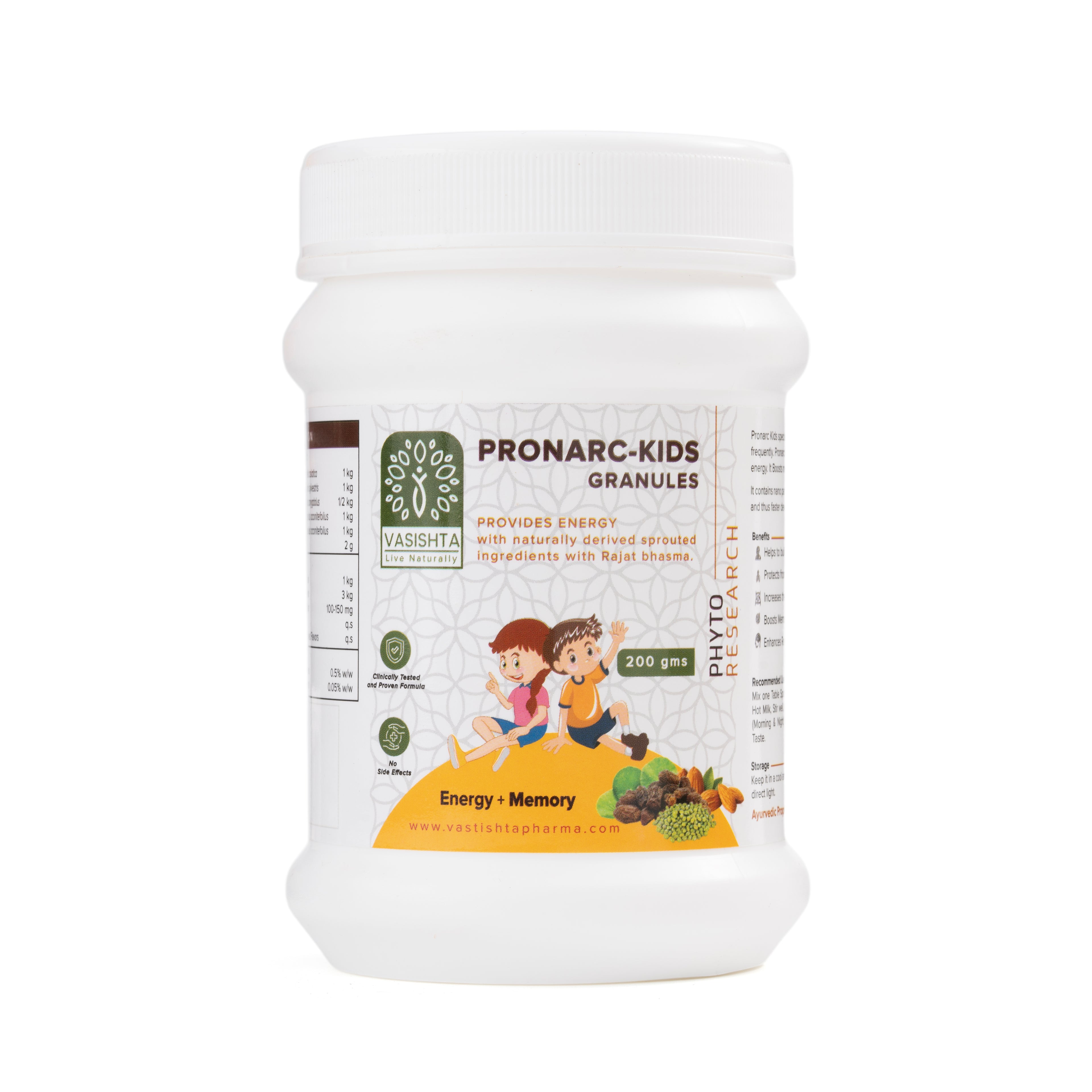 Vasishta Pronarc-Kids Granules 200Grm