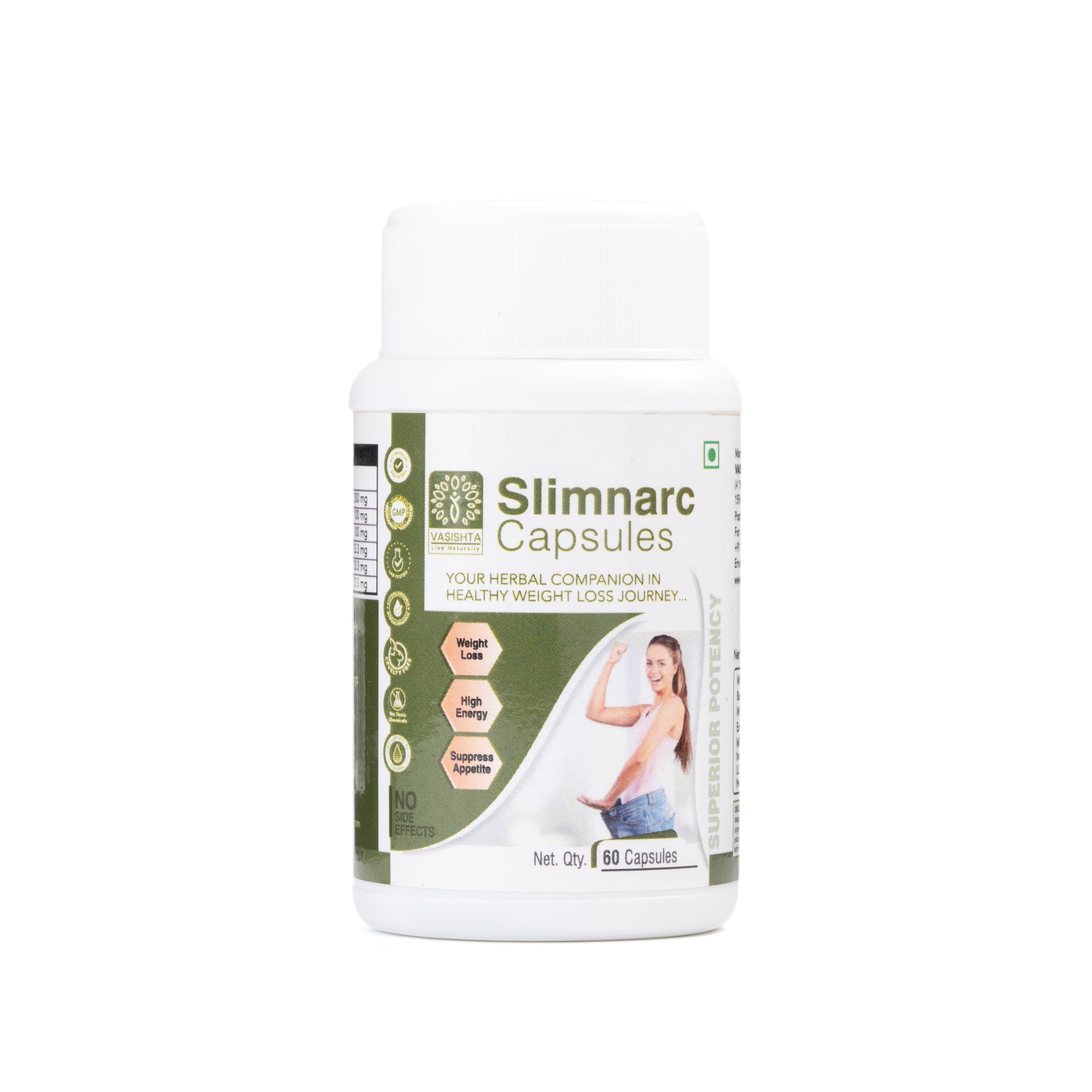 Vasishta Slimnarc 60 Capsules